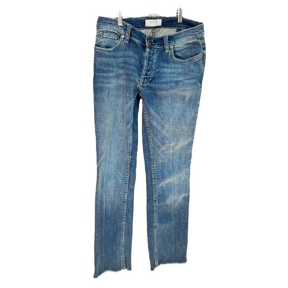 Free People Austen Straight Leg Jeans – Women’s Size 27 - Picture 2 of 5